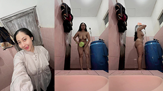 Matcha Macherita Montok Lagi Basah Basahan Buat Si Ayang