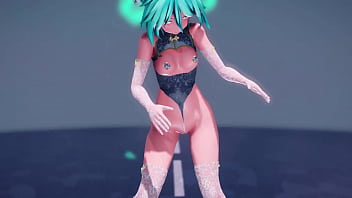 Miku China Menggoda Dengan Gerakan Mesra Yang Tak Tertahankan