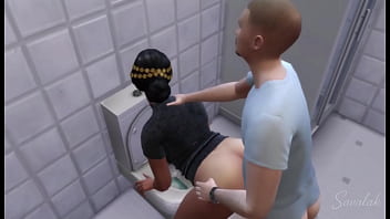 Gadis Arab Digoyang Keras Cowok Latina Di Klub Malam Yang Panas