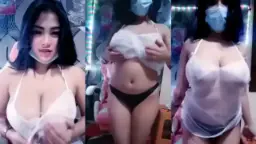 Goyangan Dj Fika Dengan Coklat Dan Payudara Besar Yang Menggoda