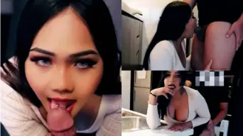 Suji Yang Polos Digerogoti Teman Suaminya Hingga Menggelepar Di Ranjang Sendiri