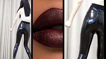 Celana Pvc Tarian Gadis Tiongkok Yang Menggoda