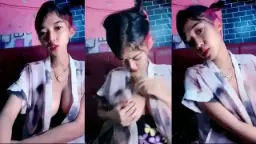 Abg Montok Di Lereng Bukit Dengan Toge Yang Menggoda