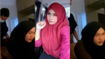 Jilbab Terguncang Dihantam Kontol Besar