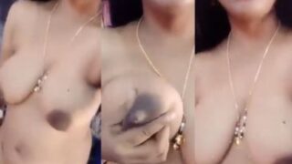 Video Panas Wanita Seksi Telugu Memamerkan Payudara Lembutnya