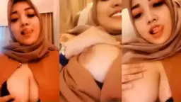 Jilbab Seksi Dengan Toge Menggoda Bikin Gairah Membara