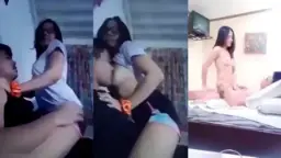 Main Ganas Bareng Adek Tiri Di Kasur Ortu