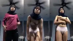 Ukhti Ain Ayuni Bikin Heboh Dengan Video Jilbab Panas Yang Menggoda