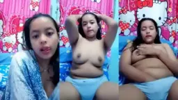 Cewek Montok Goyang-goyang Dadanya Di Live, Bikin Makin Tegang.
