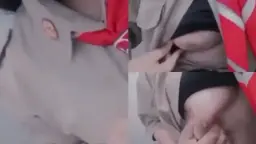 Siswi Sma Pramuka Pamer Payudara Besar