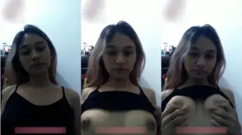 Tiktoker Cantik Pamer Tetek Montok Buat Pacar Di Video Panas