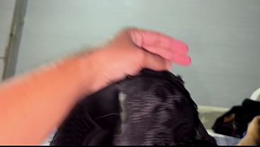 Kakak Tiri, Dasar Mesum! Daripada Coli Pake Celana Dalamku, Mending Kuterima Titit Gede Lo Di Antara Belahan Dadaku Yang Montok, Biar Air Manismu Muncrat Deras!