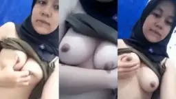 Abg Hijab Kirim Payudara Ke Pacar, Bikin Nafsu Makin Panas.