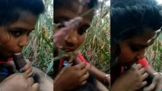 Bangla Cewek Desa Ngewe Sambil Ngehisap Kontol Di Sawah.