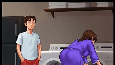 Malam Musim Panas Penuh Rahasia [v21.0.0] | Ibu Tiri Diam-diam Ngintipin Tanpa Kedip (18+) | Novel Visual Penuh Napsu