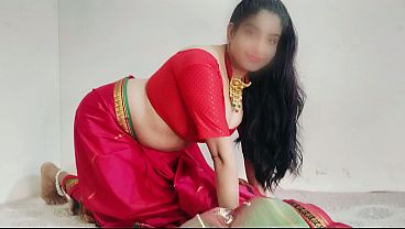 Bhabhi Merah Sari, Chut Basah Digojlok Hot Desi Audio