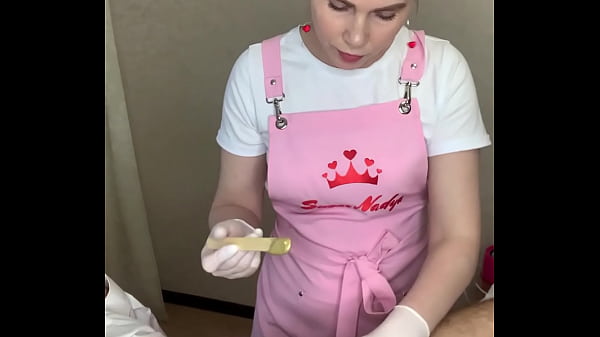 Cewek Rusia Paling Seksi, Sugarnadya, Tunjukin Cara Bikini Deep Wax Buat Kontol Pria—mantap Banget!