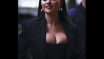 Selena Gomez Ngejulur Pantatnya Sambil Nunduk, Bikin Ngiler Banget (ai-generated)